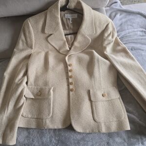 Escada Cream Women's Blazer